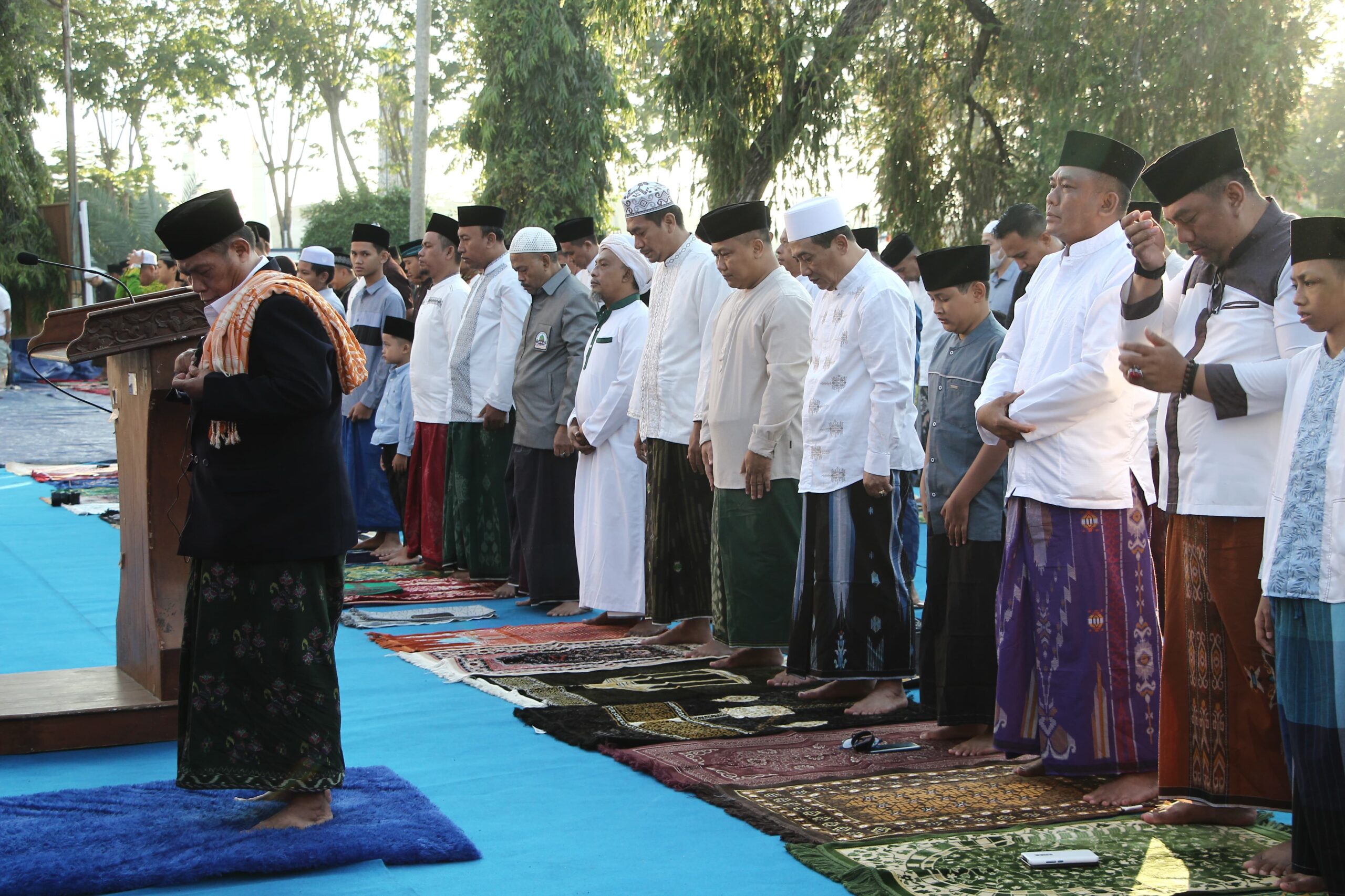 Dandim Sampang dan Forkopimda Bersatu dalam Harmoni Idul Adha di Pendopo Kabupaten