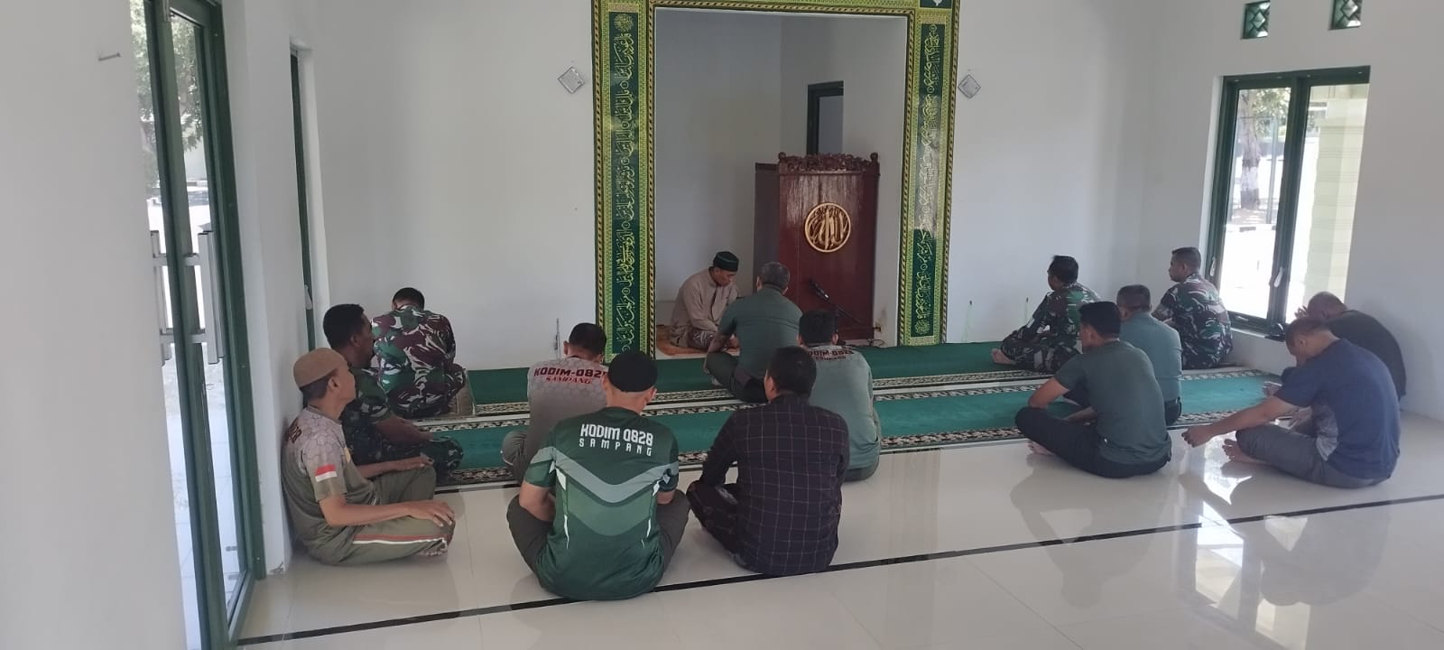 Anggota Kodim Sampang Gelar Doa Bersama Demi Keamanan dan Kedamaian Wilayah