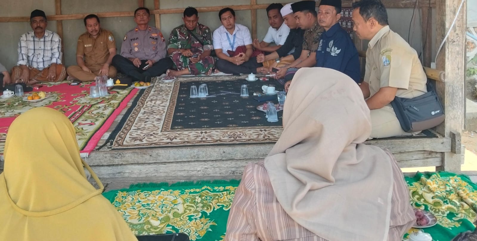 Dialog Santai dengan Tokoh Masyarakat: Peltu Jasuli Ciptakan Keterhubungan di Pengereman