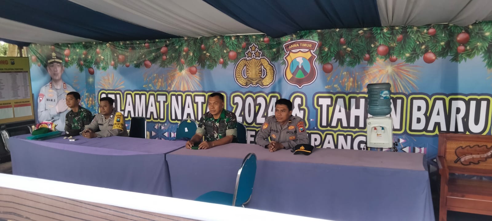 Bersama TNI-Polri, Pos Pantau Nataru 2025 Camplong Siap Pastikan Keamanan Masyarakat