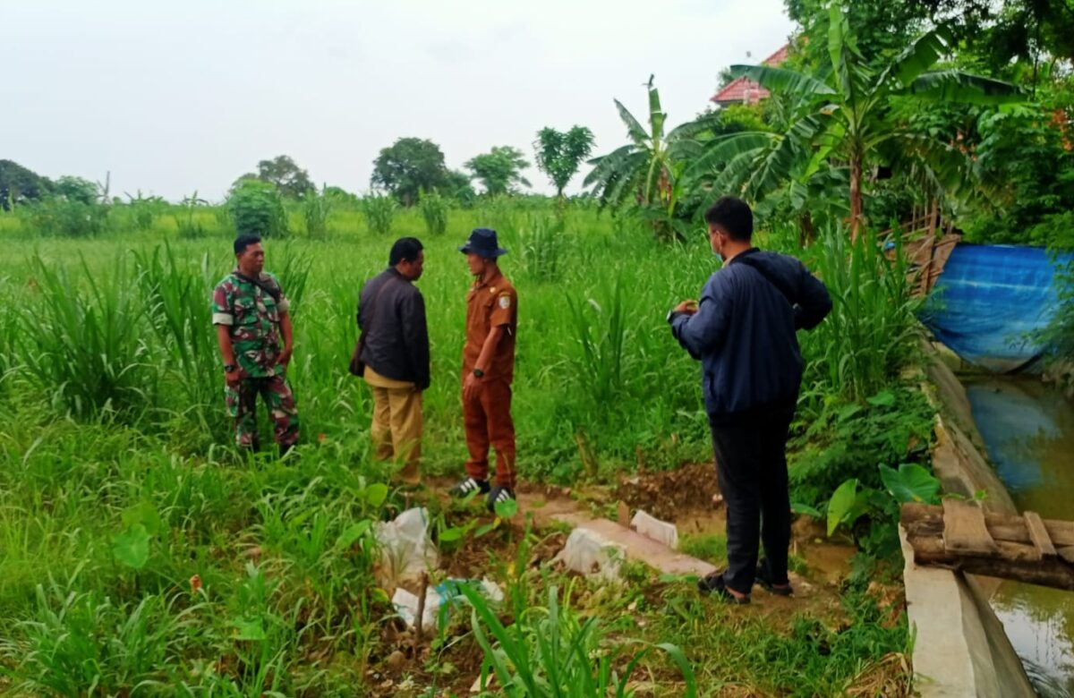 TNI, BPP, dan Poktan: Pengecekan Perairan Pertanian Dukung Ketahanan Pangan Desa Ketapang