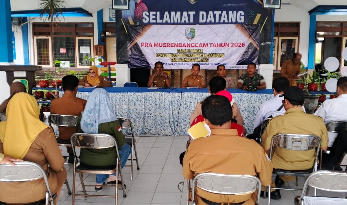 Danposramil Pangarengan Hadiri Pra Musrenbang Kecamatan, Perkuat Sinergi Pembangunan Wilayah