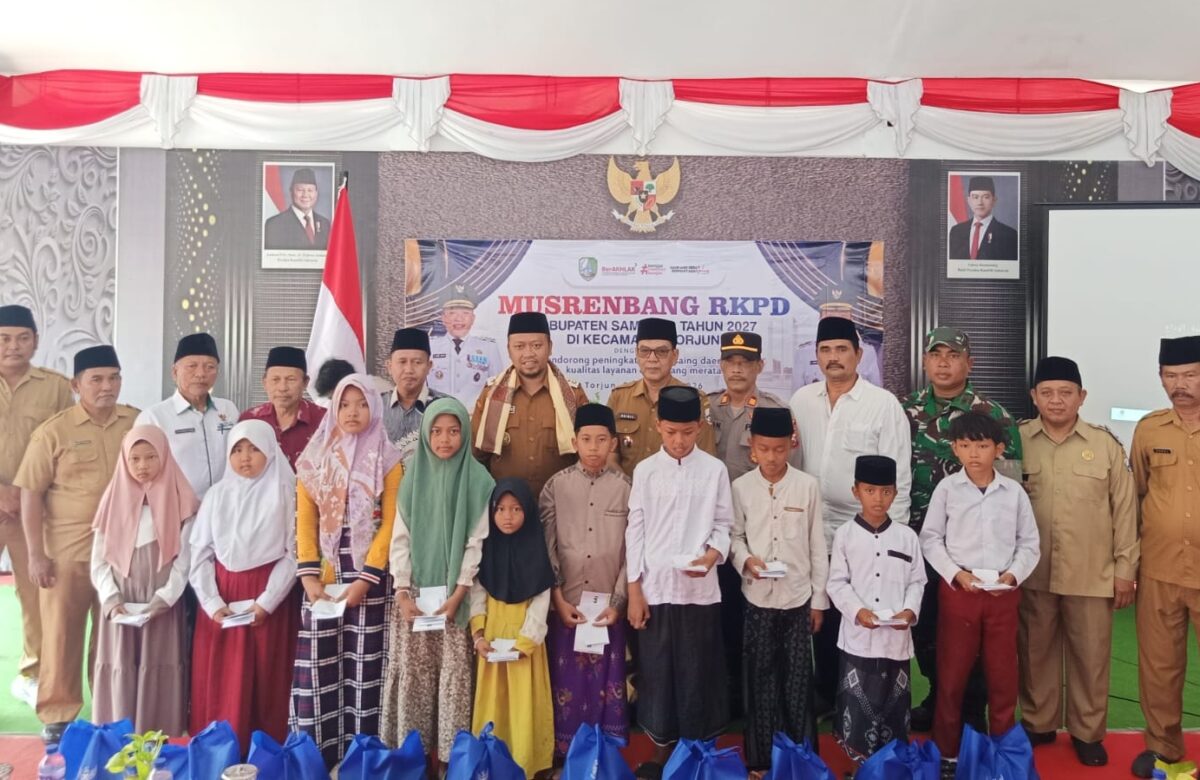 Bati Tuud Koramil Torjun Hadiri Musrenbang Kecamatan Torjun Bersama Wakil Bupati Sampang