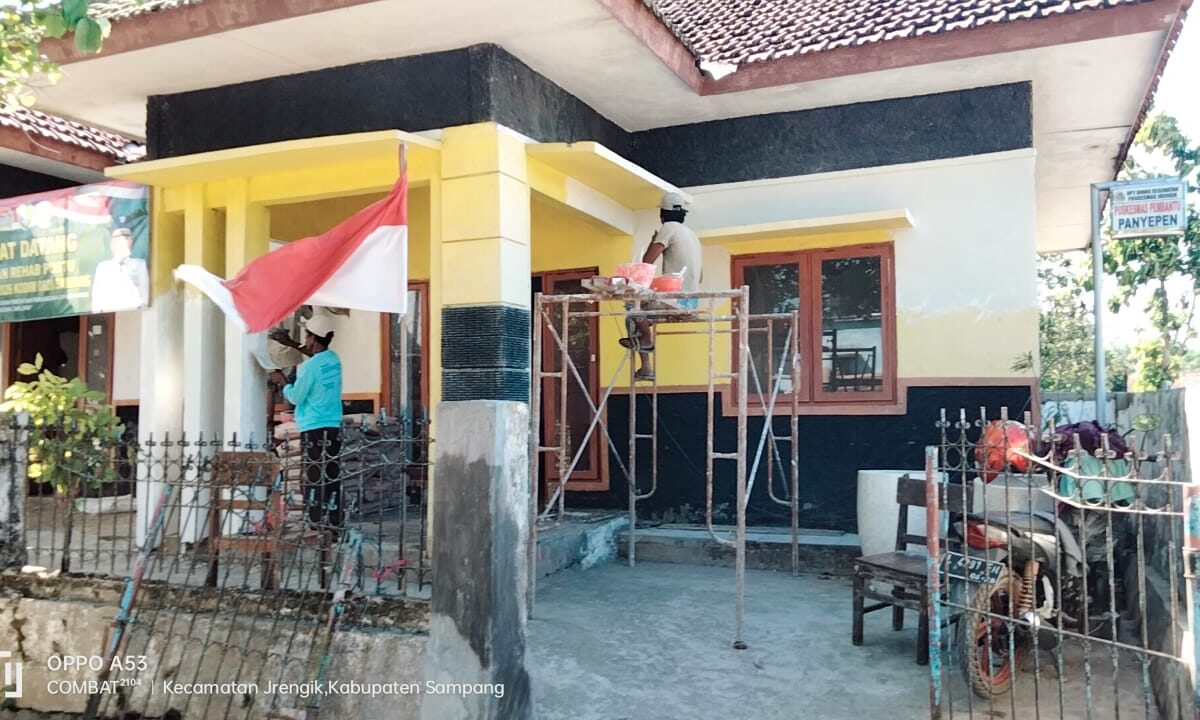 TMMD Hadir, Harapan Pustu Makin Cantik Warga Makin Sehat
