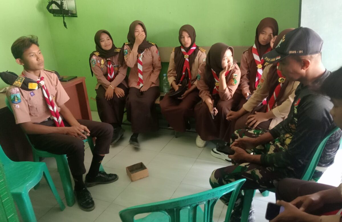 Babinsa Torjun Hadir Membina Generasi Muda, Saka Wira Kartika Semakin Bersemangat